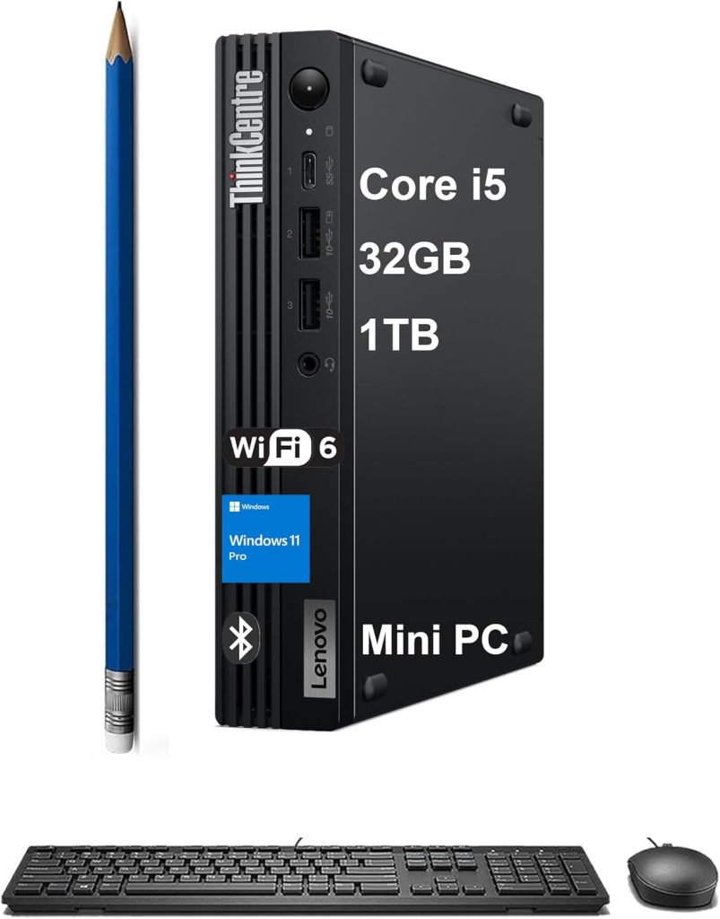 Lenovo ThinkCentre M70q Gen 5 Tiny Business Desktop