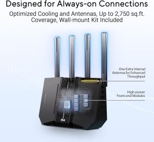 ASUS RT-BE92U BE9700 Tri-Band WiFi 7 Router